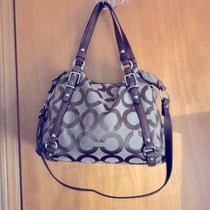 Vintage Coach purse crossbody satchel